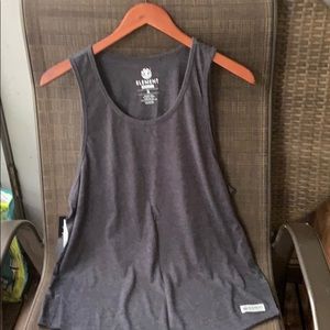 Mens grey tank size small